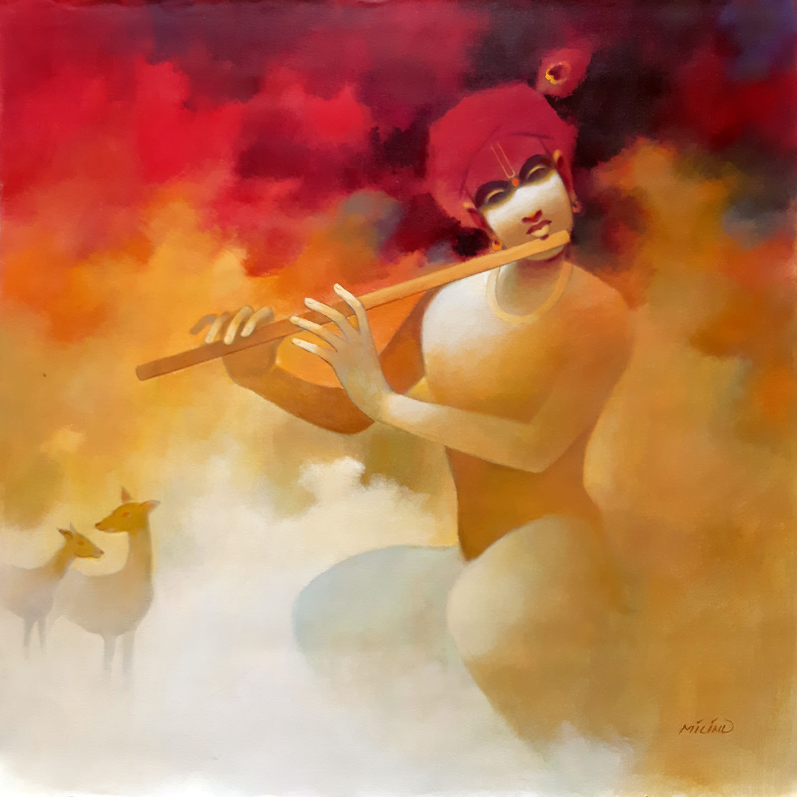 Krishna with the Flute